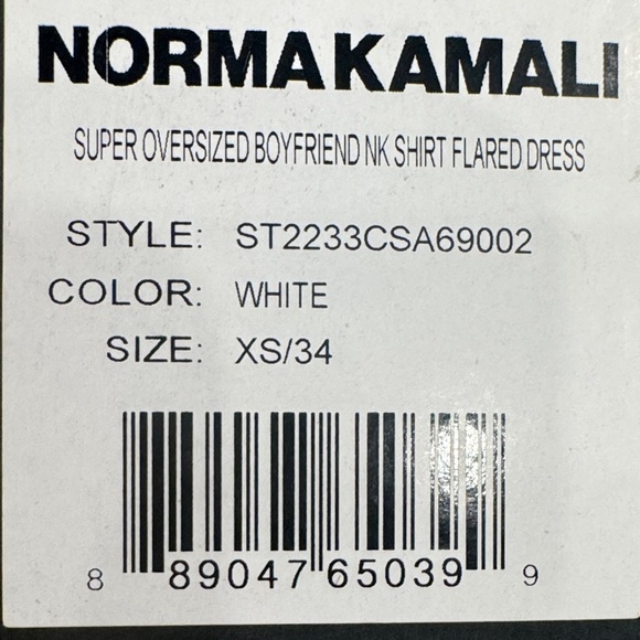 Norma Kamali White Long Sleeve Belted Dress - Picture 15 of 15